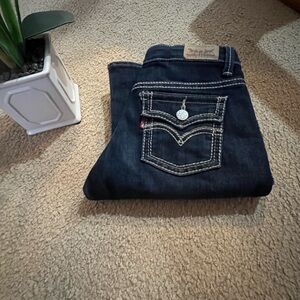 Levi's Dark Blue Slim Fit Jeans